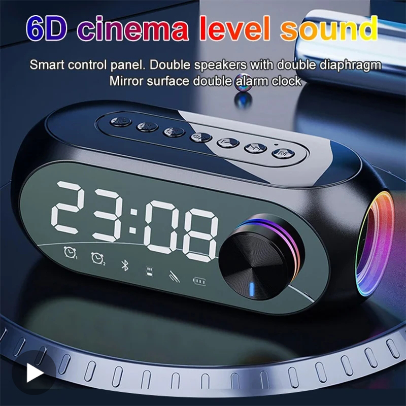 Jbl Speaker Flip 6 - ساعة منبه راديو FM سمّاعات بلوتوث
