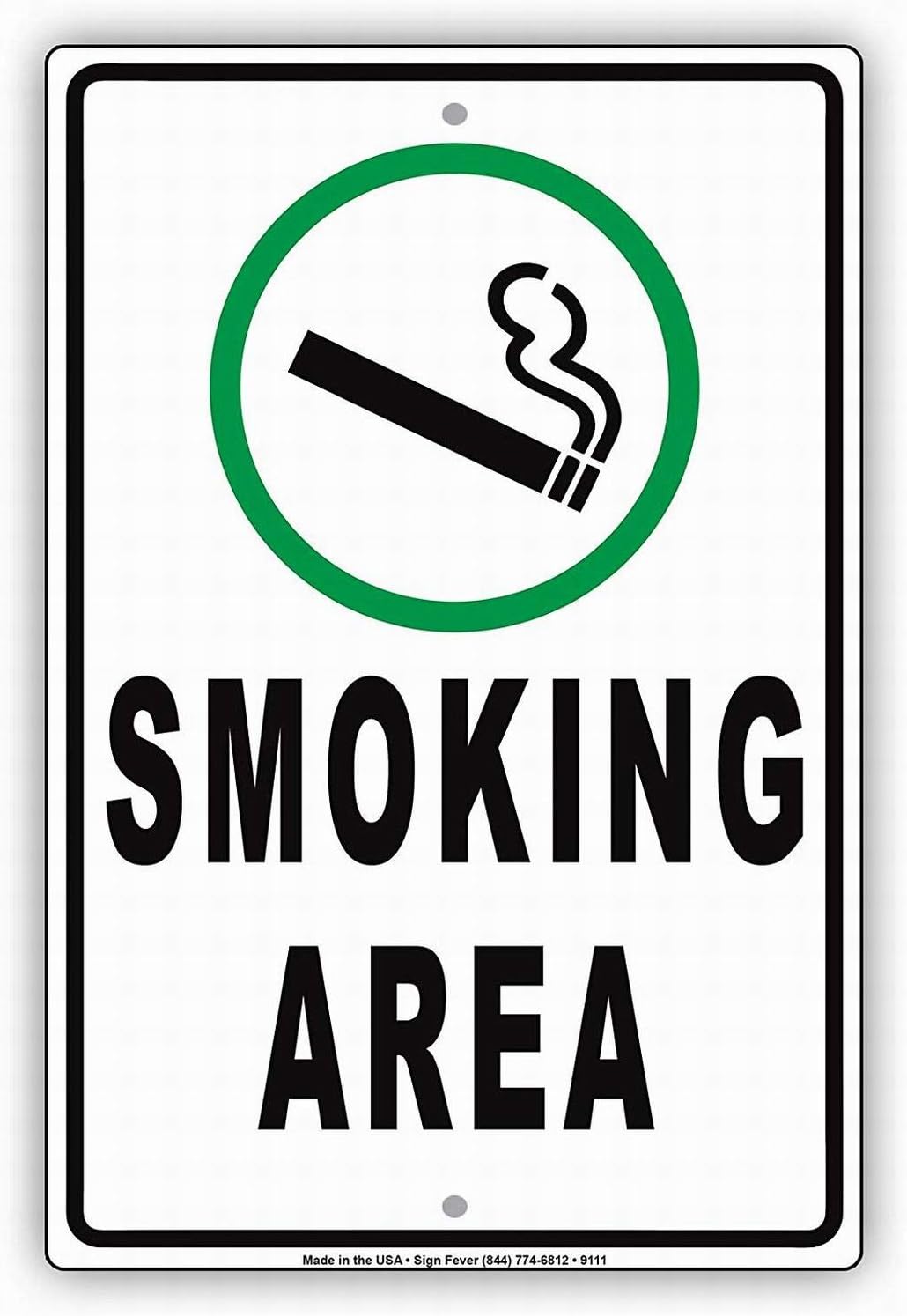 Vaping Store - لافتة أمان: يُسمح بالتدخين والتدخين الإلكتروني