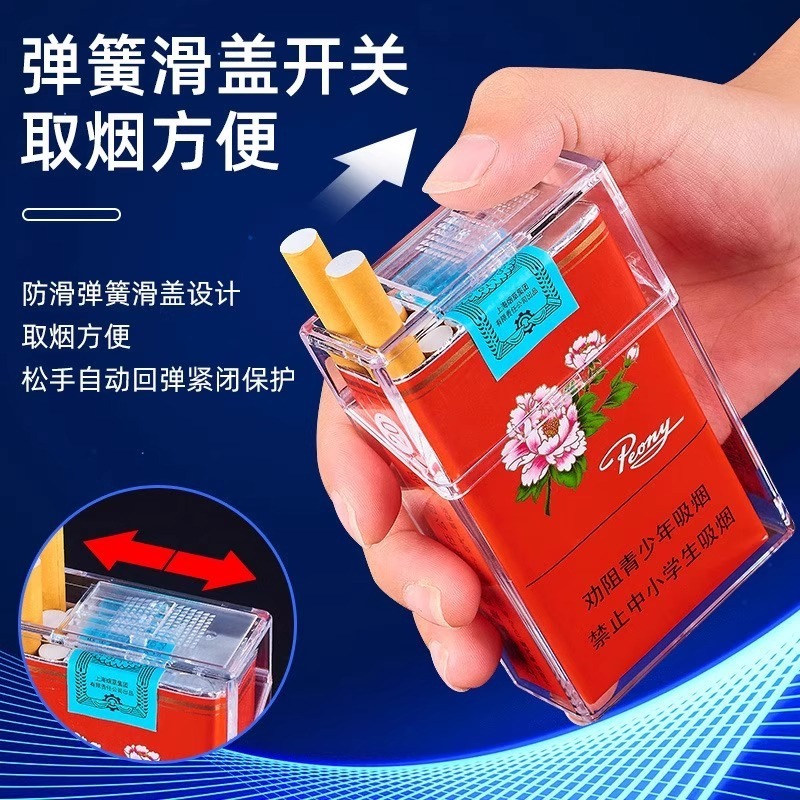 غطاء الوجه الشفاف صندوق السجائ - مراجعة Smoking & Vaping Accessories وسعره
