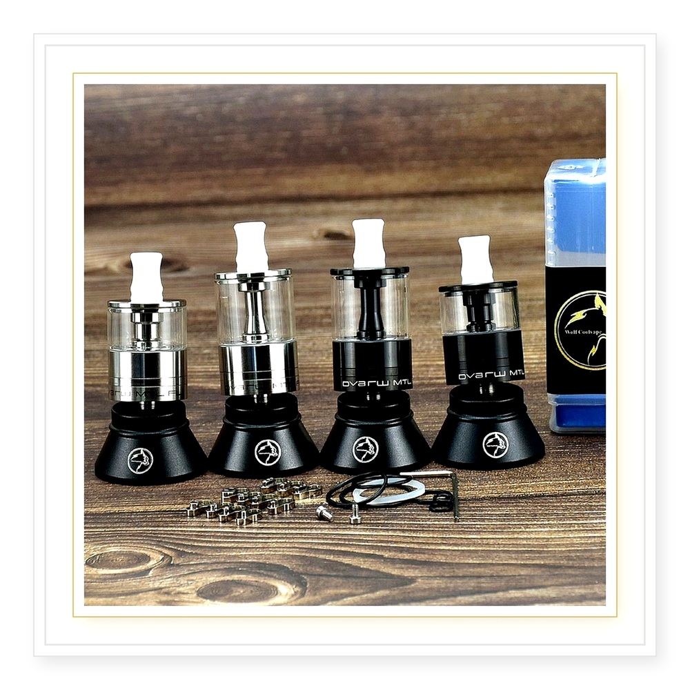Dvarw MTL FL RTA 24mm مبخر قاب - مراجعة Vape Coil Replacement وسعره