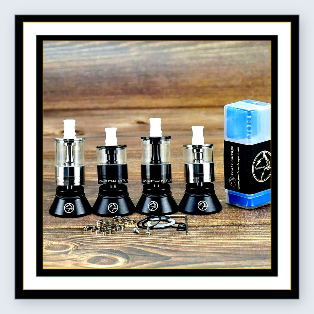 Dvarw MTL FL RTA 24mm مبخر قاب - مراجعة Vape Coil Replacement وسعره