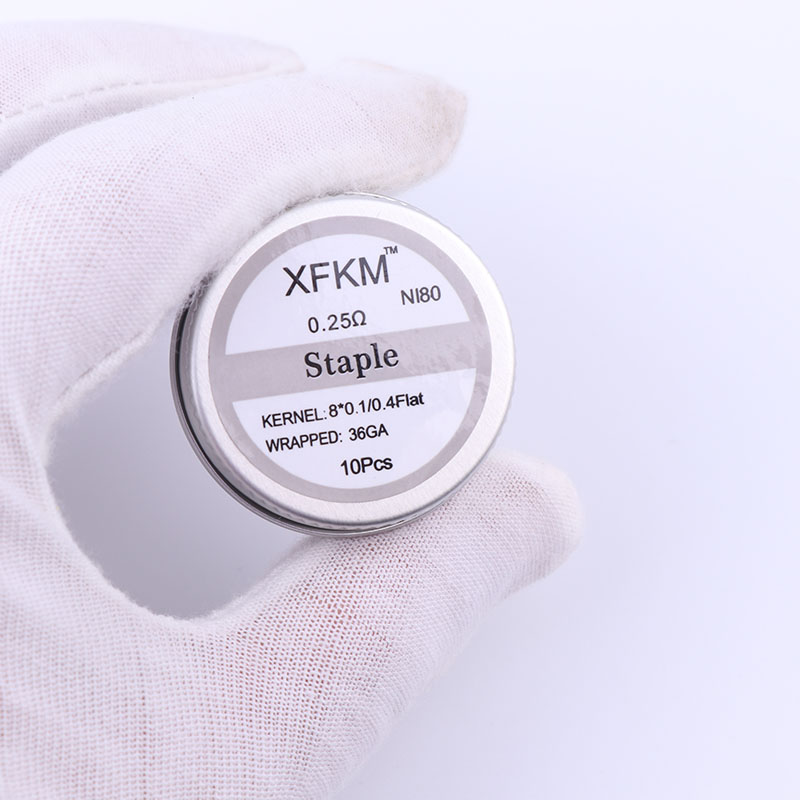 جديد XFKM 10 قطعة/صندوق NI80 ع - مراجعة Clapton Wire Pre Built وسعره