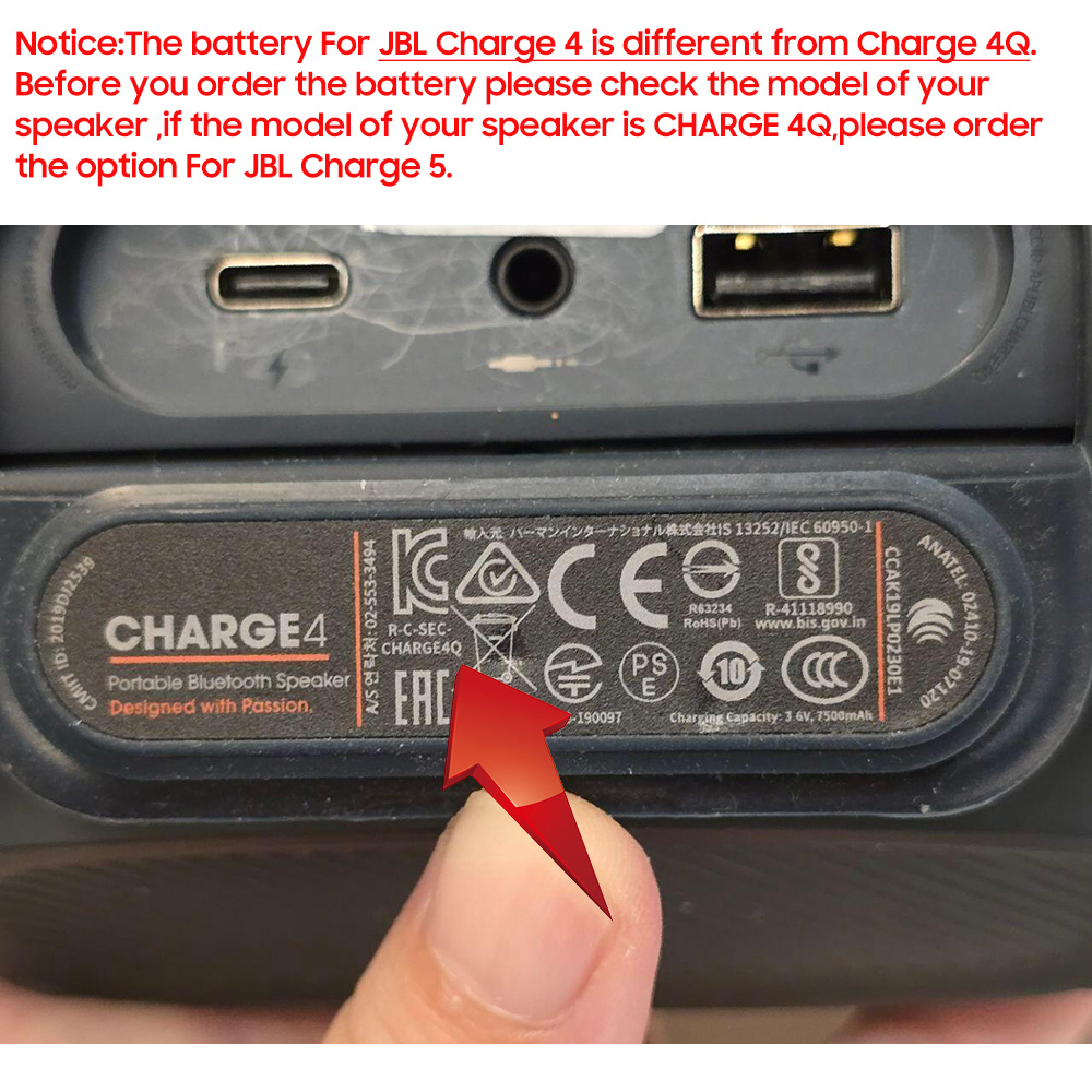 بطارية بديلة ID998 IY068 IBA07 - مراجعة Jbl Speaker Charge 5 وسعره