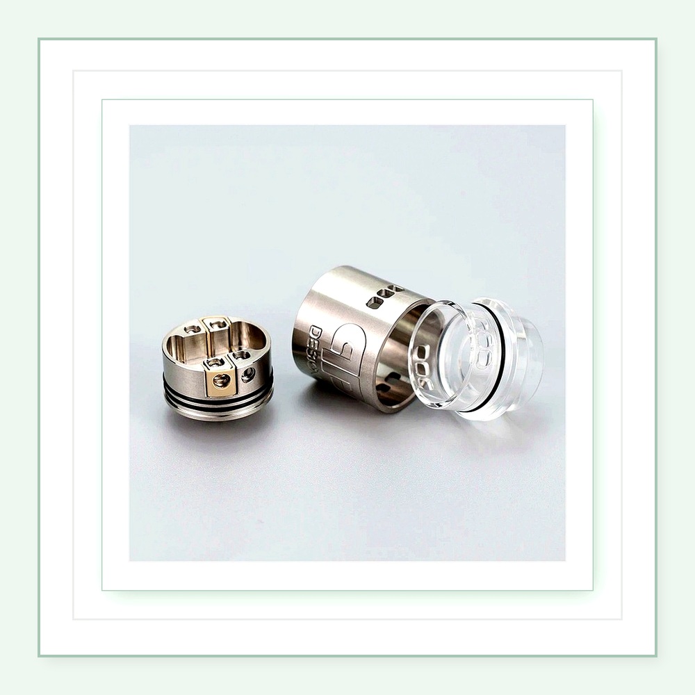 QP KALI V2 RDA خزان فيب مزدوج  - مراجعة Vape Coil Replacement وسعره