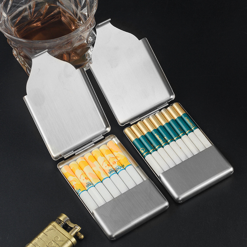 علبة سجائر متينة من الفولاذ ال - مراجعة Smoking & Vaping Accessories وسعره